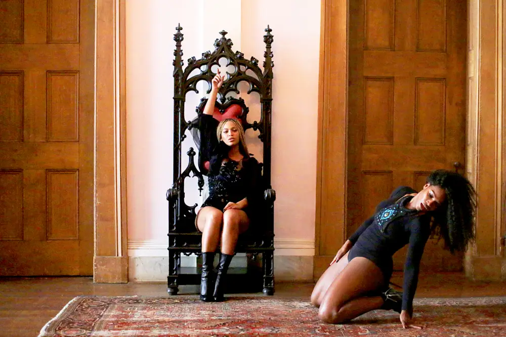 Beyonce and Serena Williams