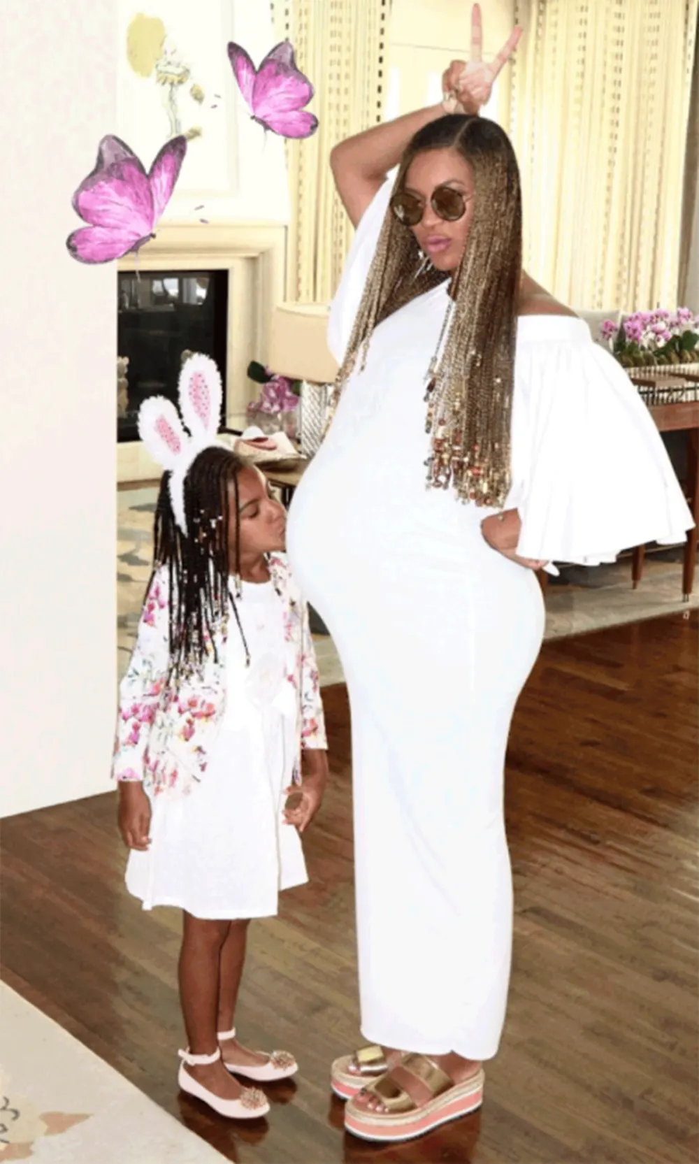 Blue Ivy and Beyonc&eacute;