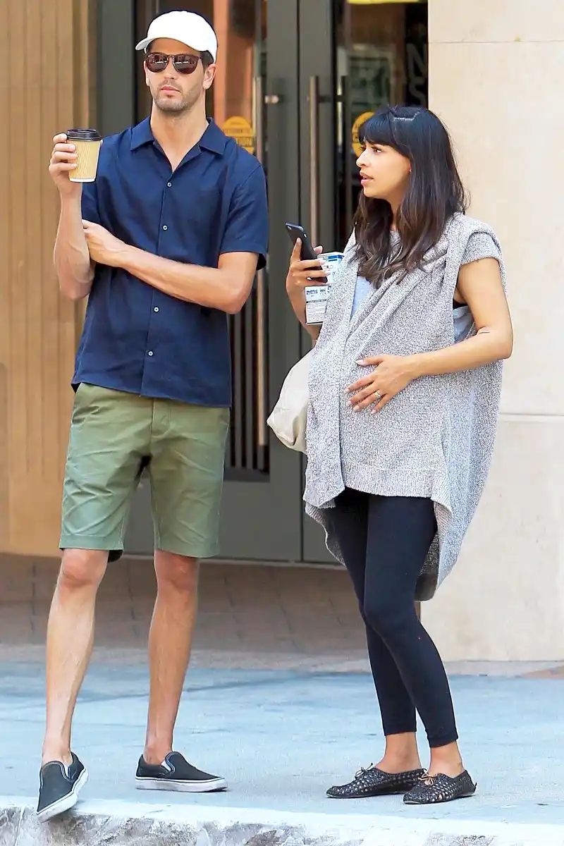 Hannah Simone and Jesse Giddings