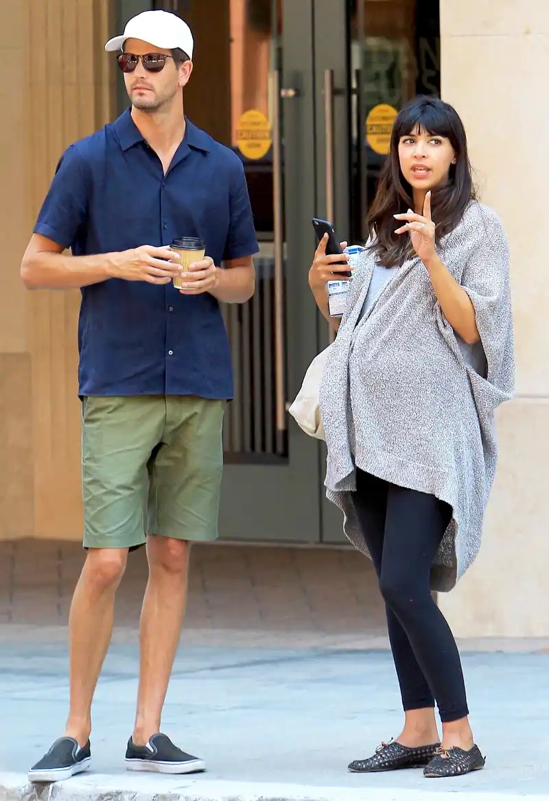 Hannah Simone and Jesse Giddings