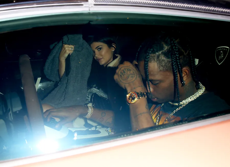 Kylie Jenner and Travis Scott