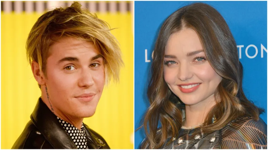 Miranda Kerr and Justin Bieber