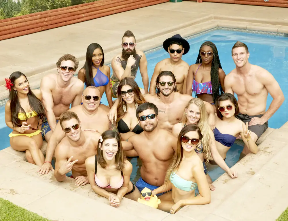 The cast of Big Brother