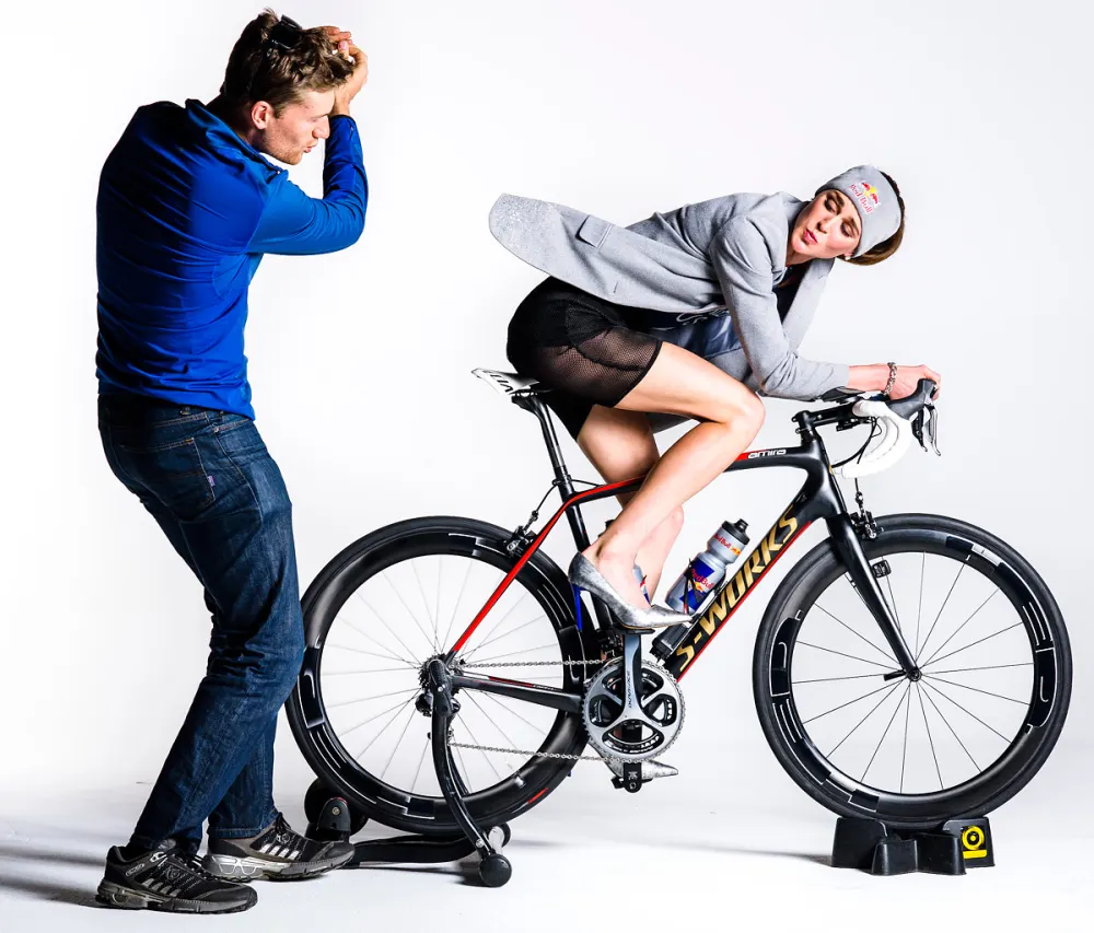 Gwen Jorgensen and Patrick LeMieux