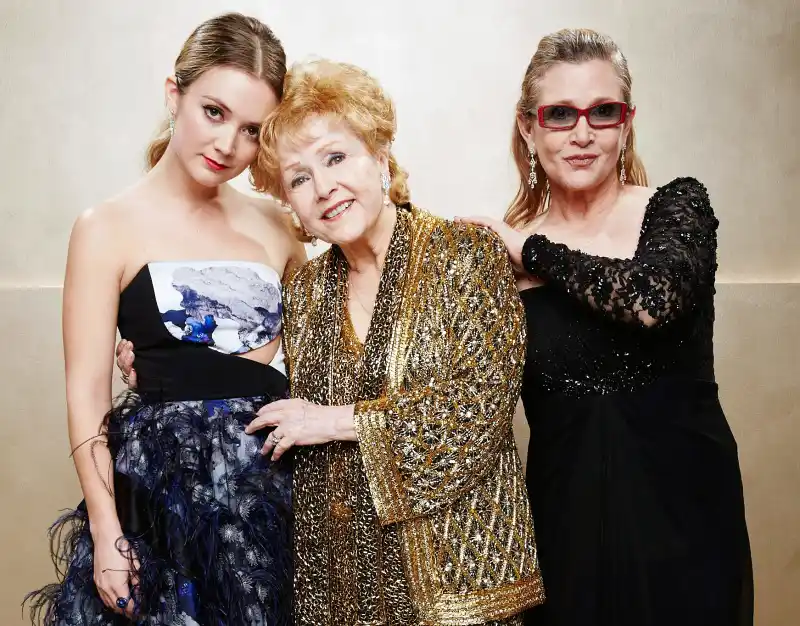 Billie Lourd Debbie Reynolds Carrie Fisher The Ellen DeGeneres Show