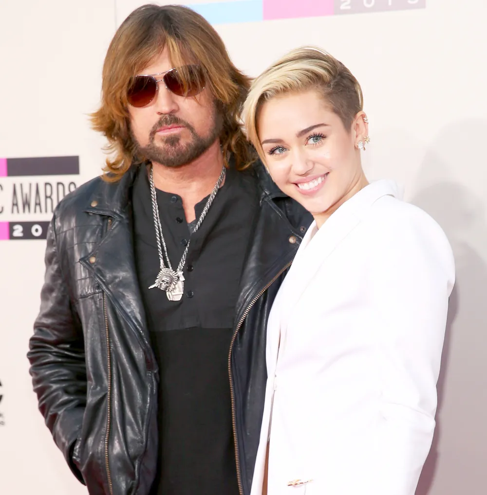 Billy Ray Cyrus and Miley Cyrus