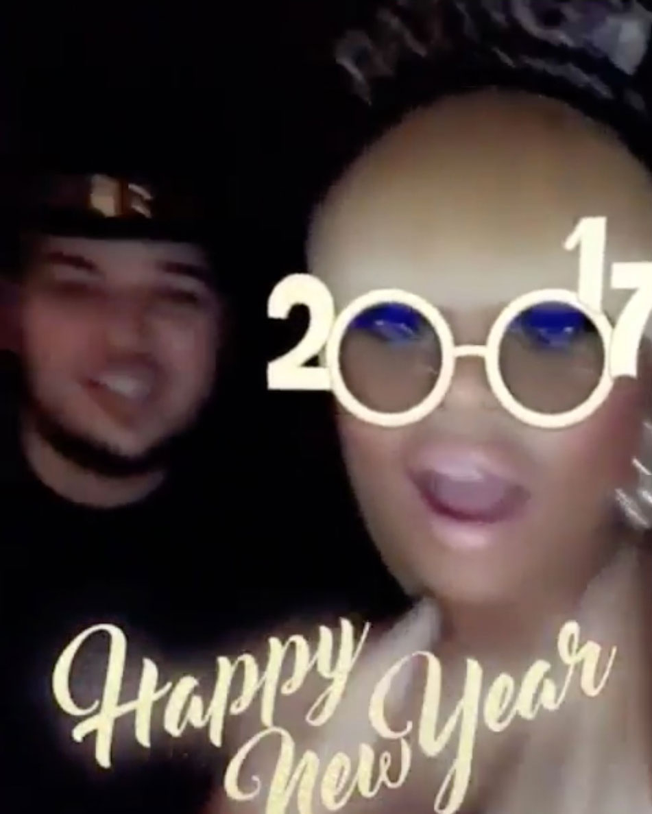 Bla Chyna & Rob Kardashian