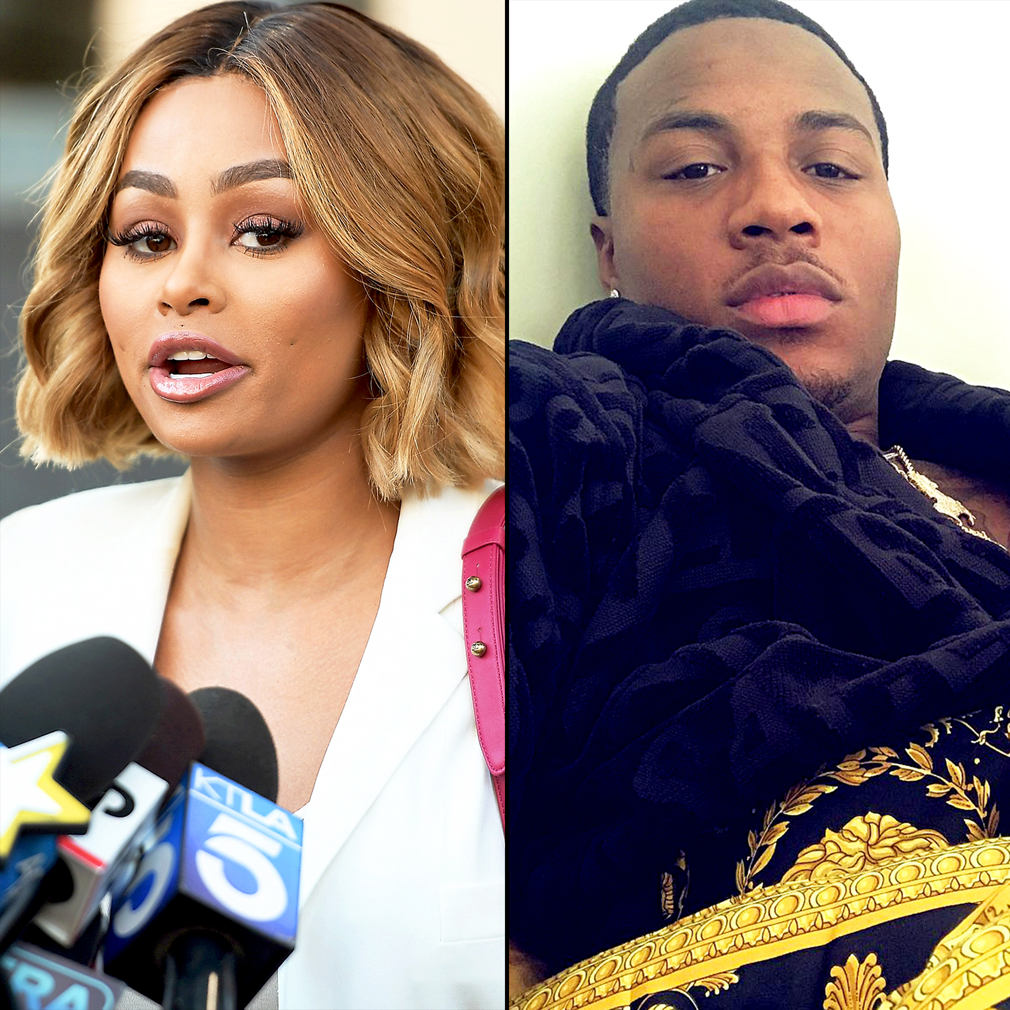 Blac Chyna and Rapper Ferrari