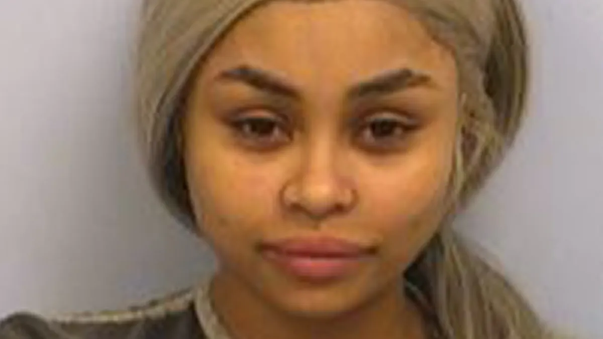 Blac Chyna mugshot