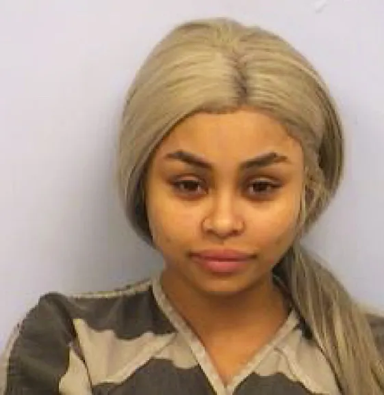 Blac Chyna's mugshot