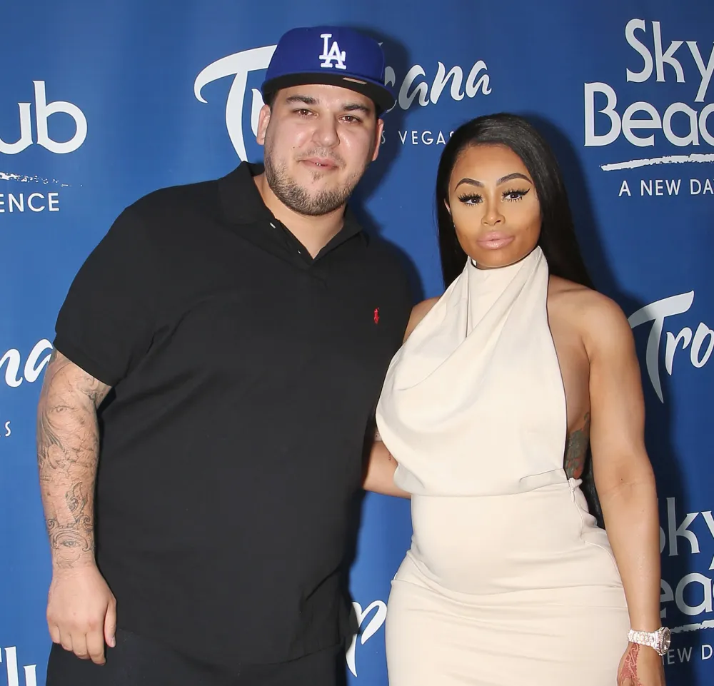 Rob Kardashian and Blac Chyna