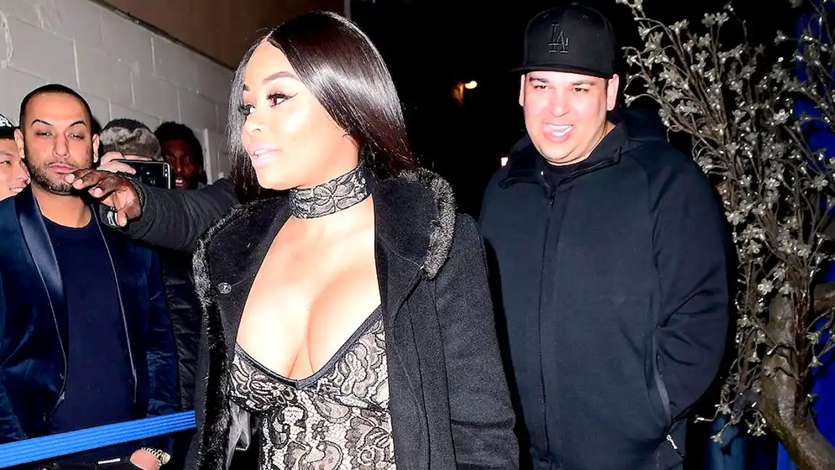 Blac Chyna and rob Kardashian