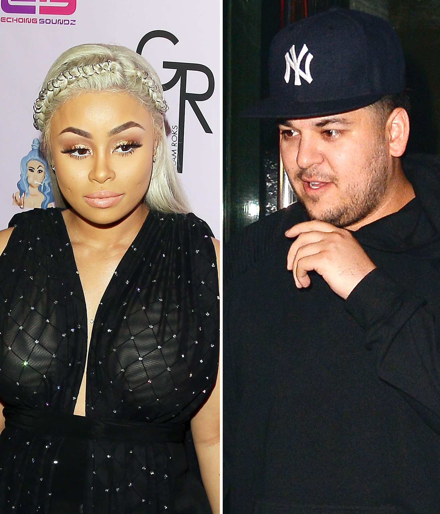 Blac Chyna Rob Kardashian