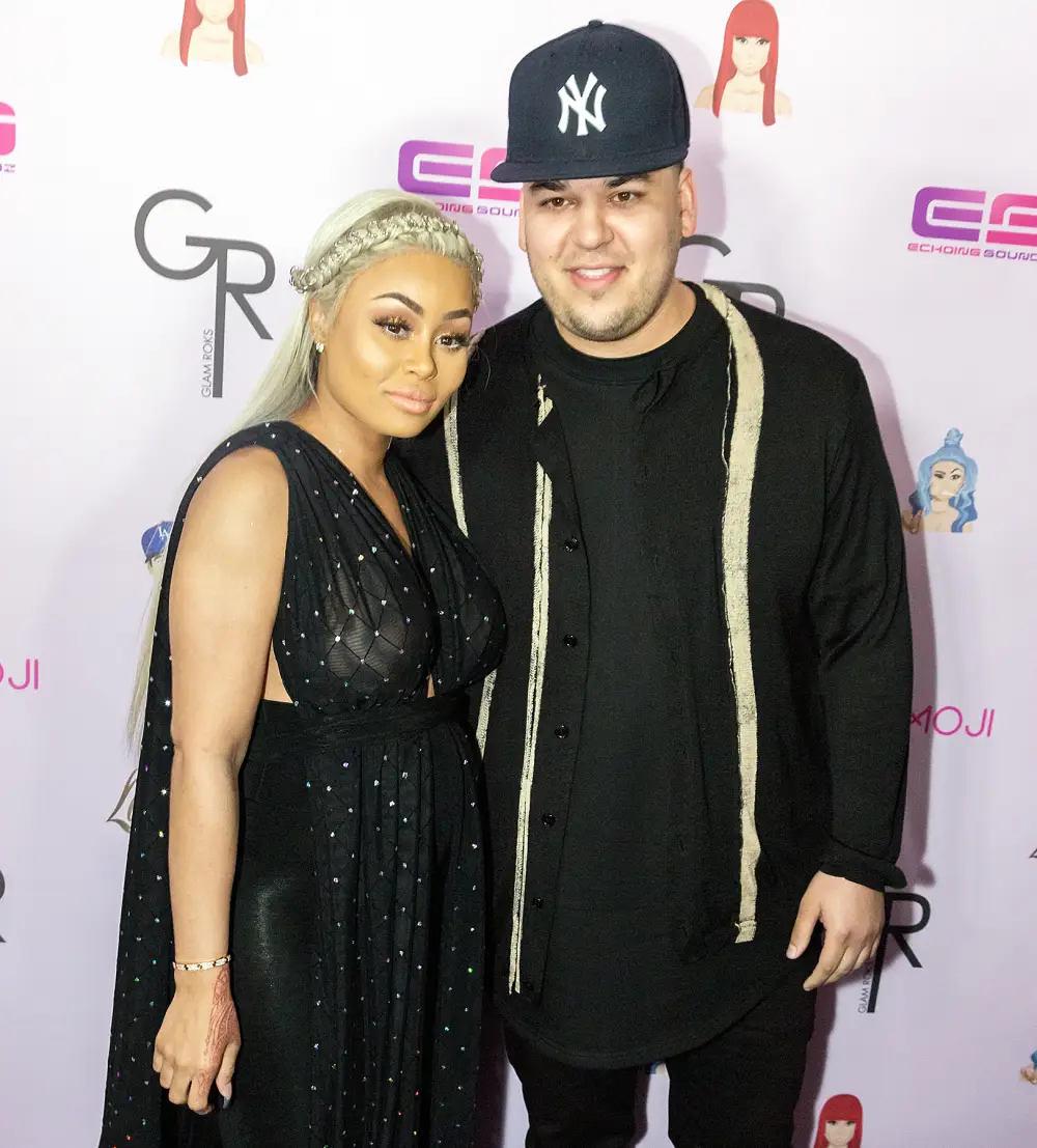 Blac Chyna and Rob Kardashian