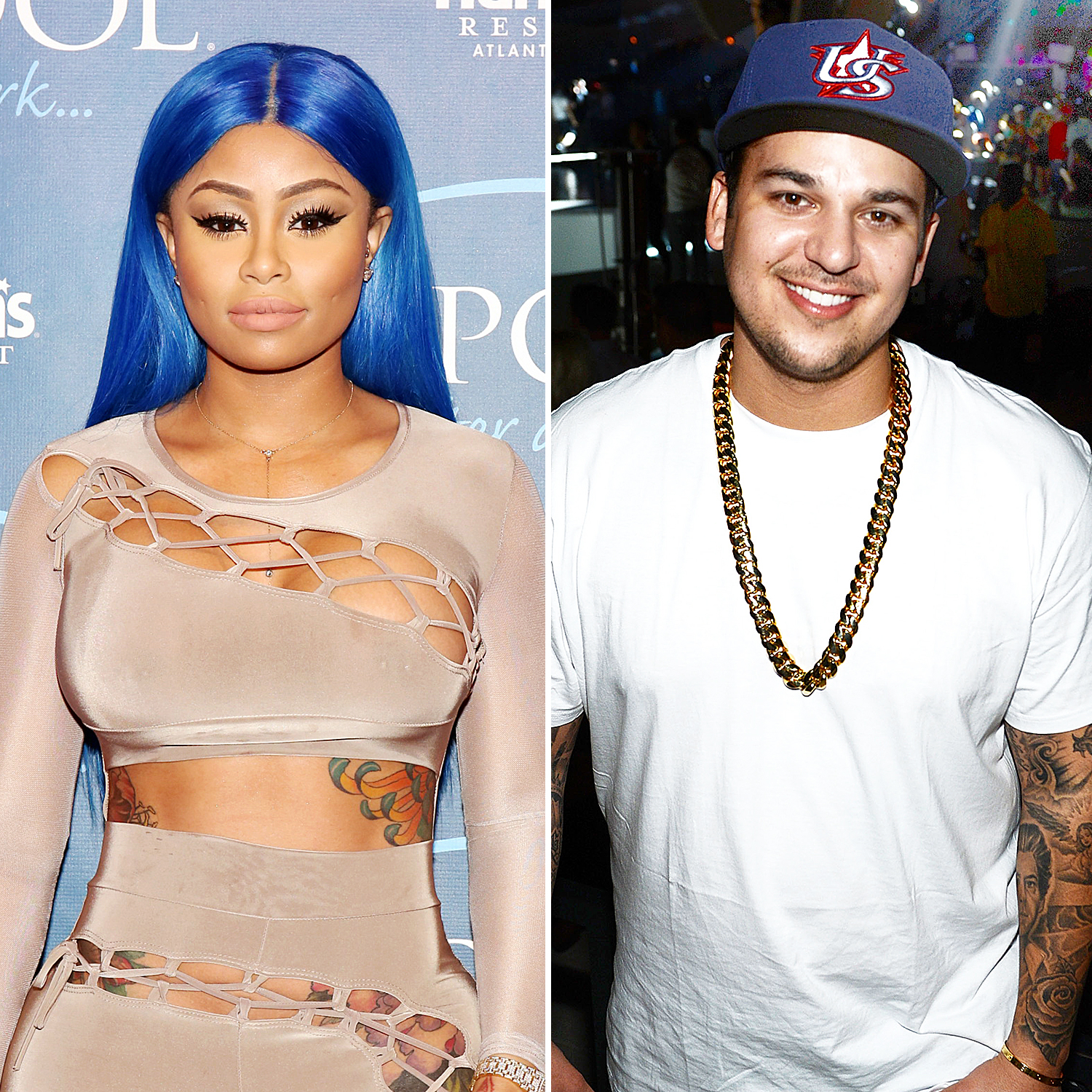 Blac Chyna and Rob Kardashian