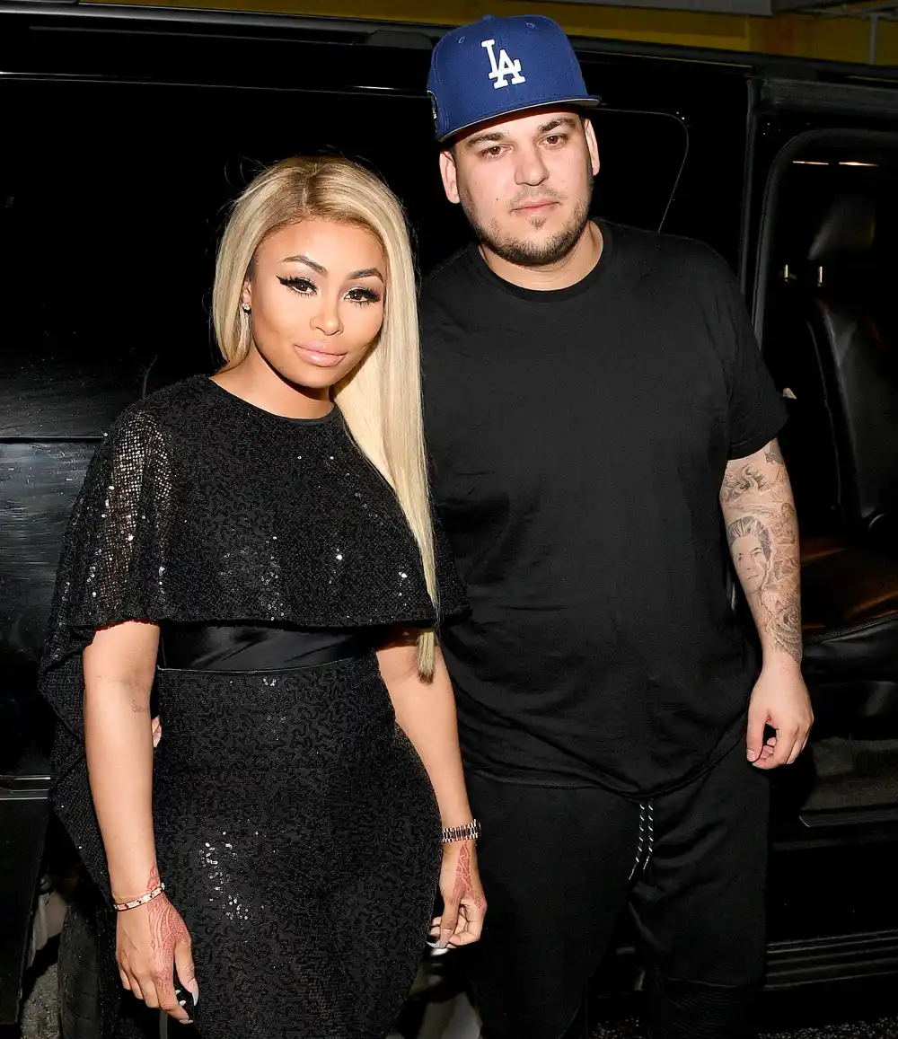 Blac Chyna and Rob Kardashian
