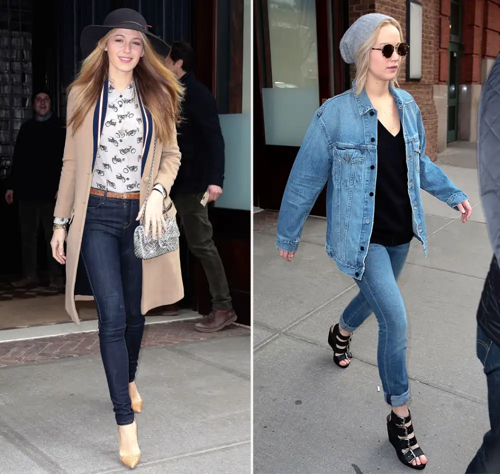 Blake Lively and Jennifer Lawrence