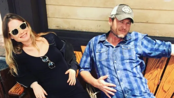 Blake Shelton and Behati Prinsloo