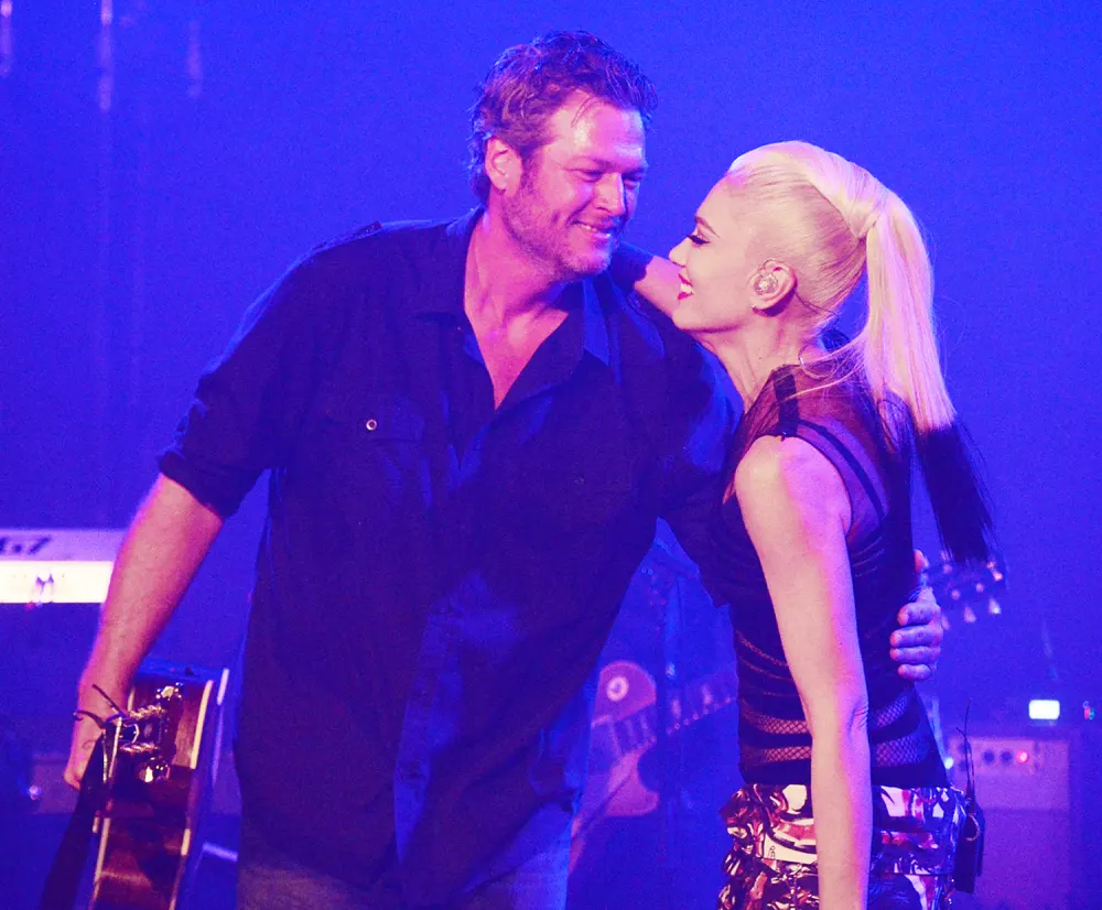 Blake Shelton and Gwen Stefani