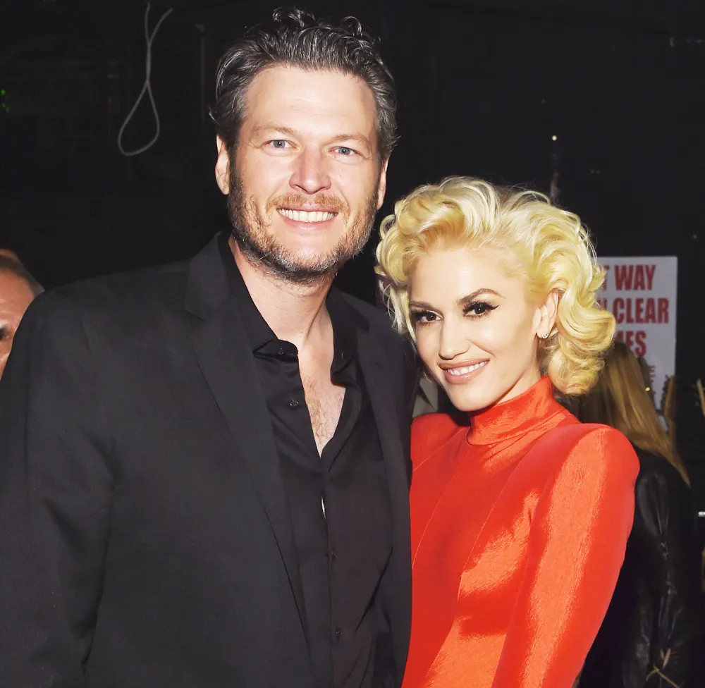 Gwen Stefani and Blake Shelton