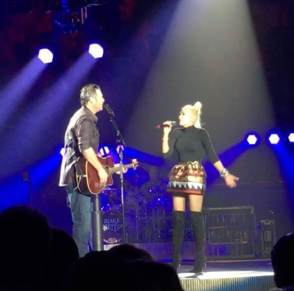 Blake Shelton and Gwen Stefani