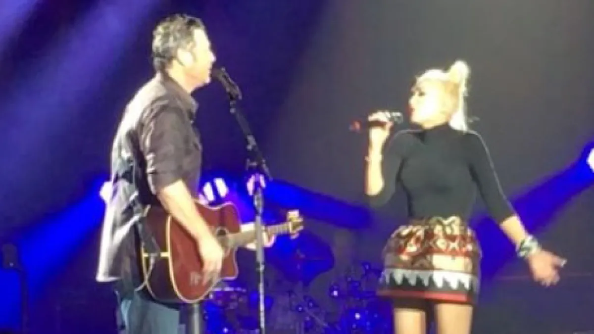 Blake Shelton and Gwen Stefani