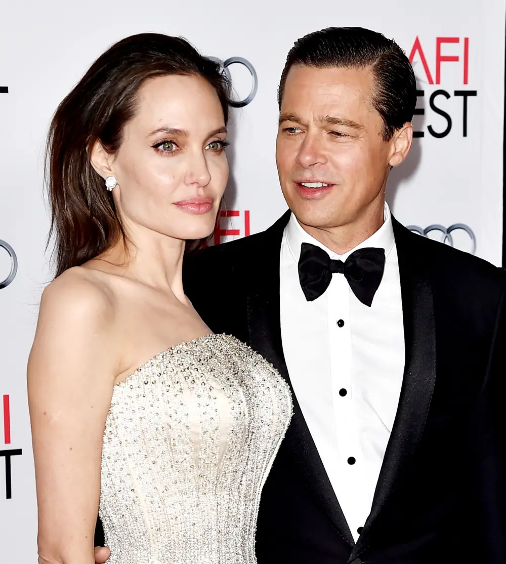 Angelina Jolie Pitt and Brad Pitt