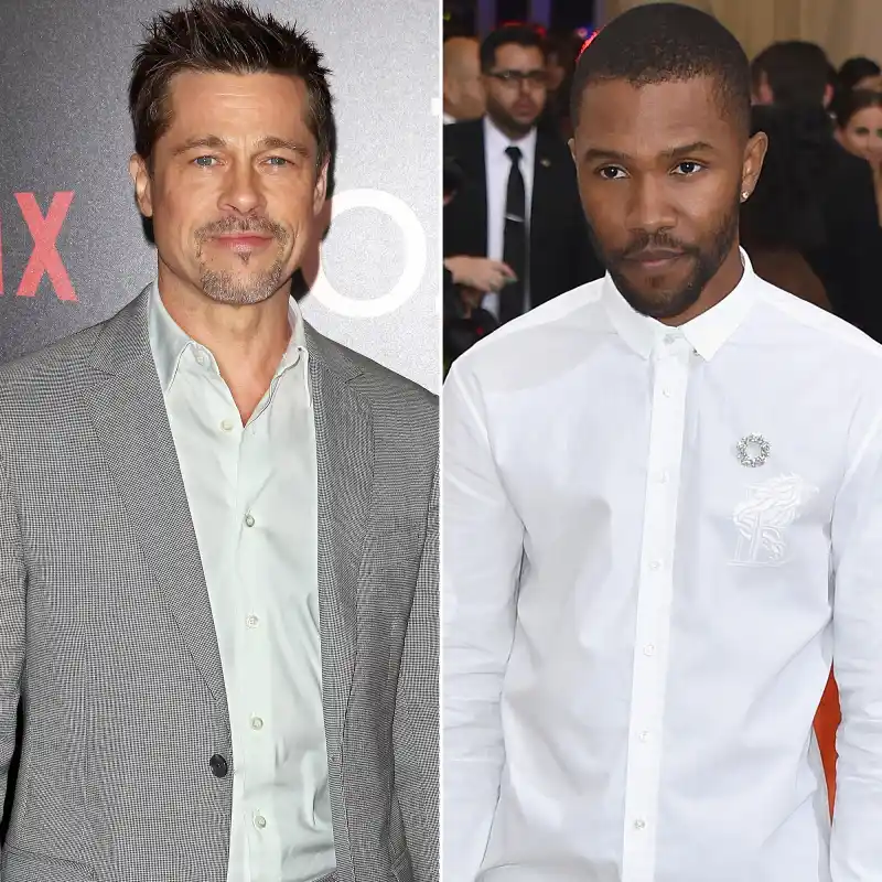 Brad Pitt and Frank Ocean