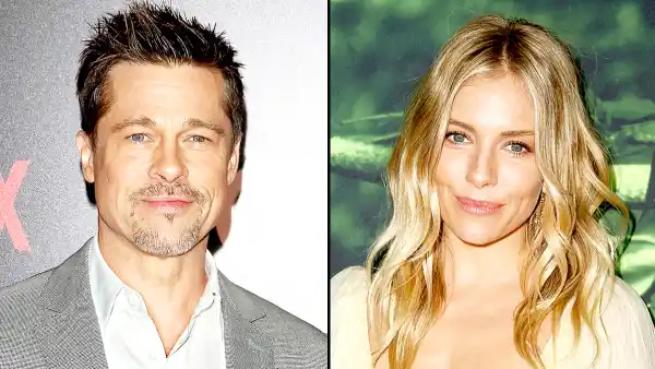 Brad Pitt and Sienna Miller