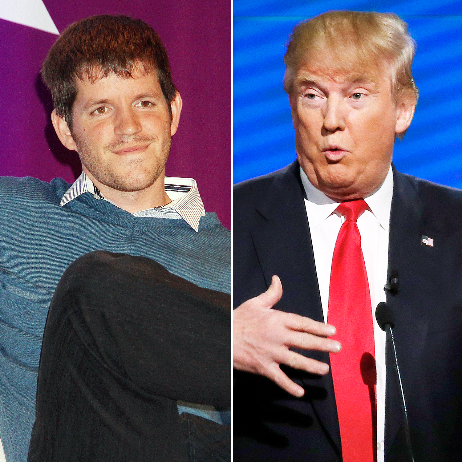 Brandon Stanton and Donald Trump