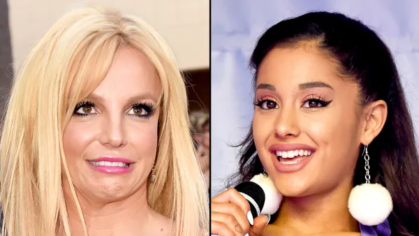 Britney Spears and Ariana Grande