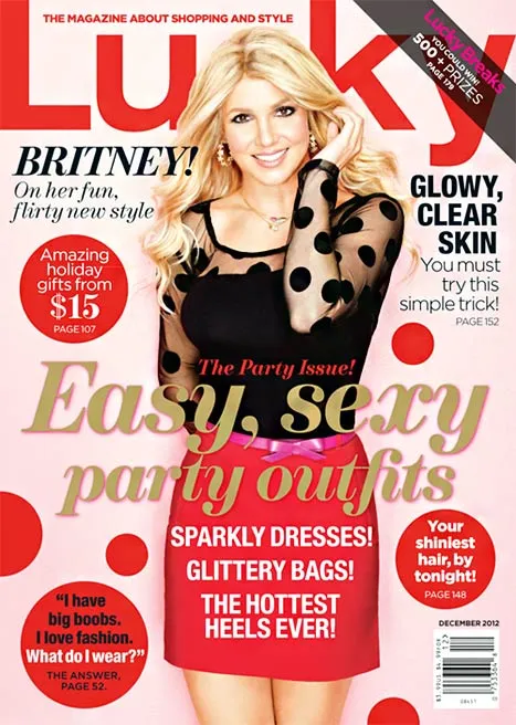 britney spears lucky cover