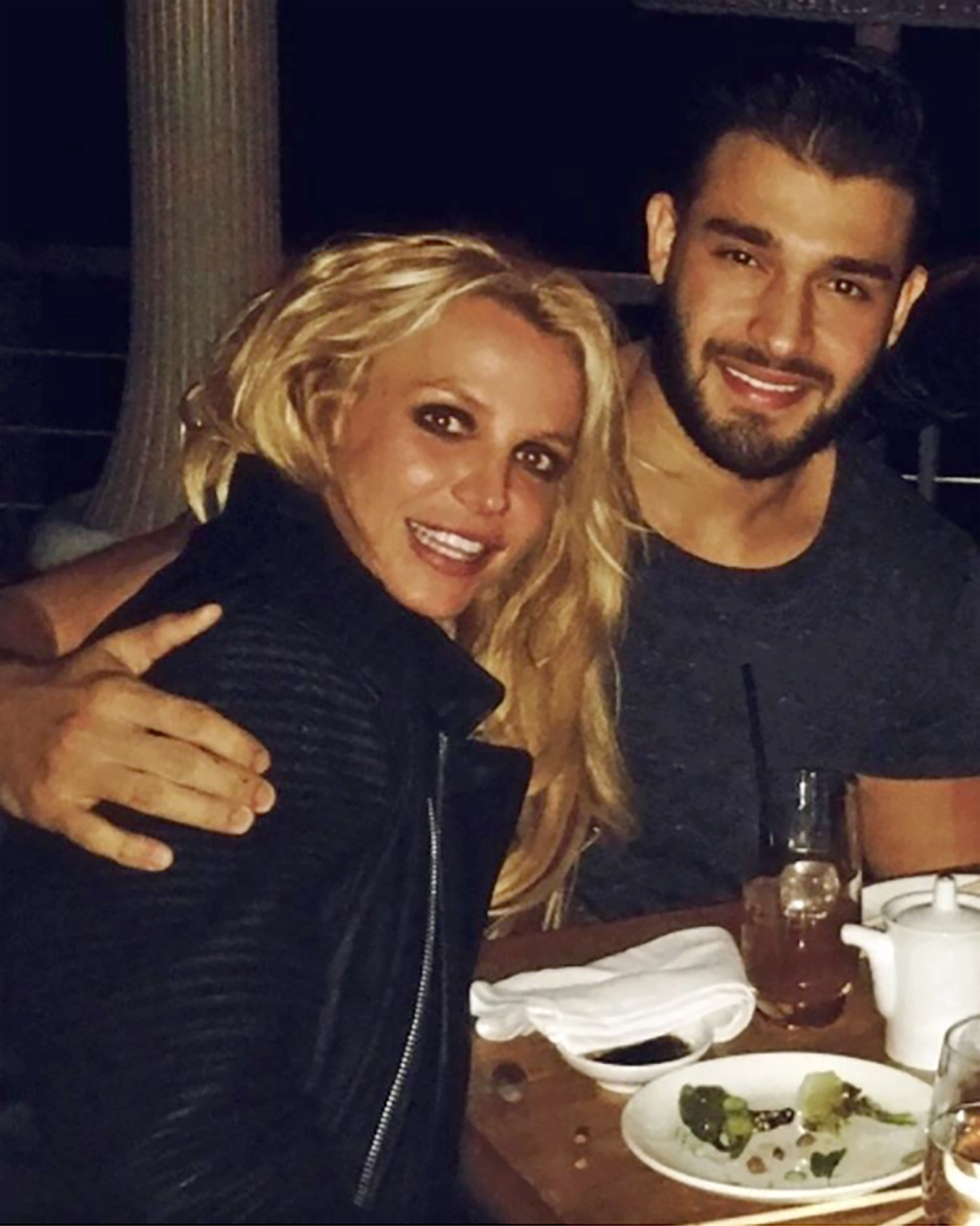 Britney Spears and Sam Asghari