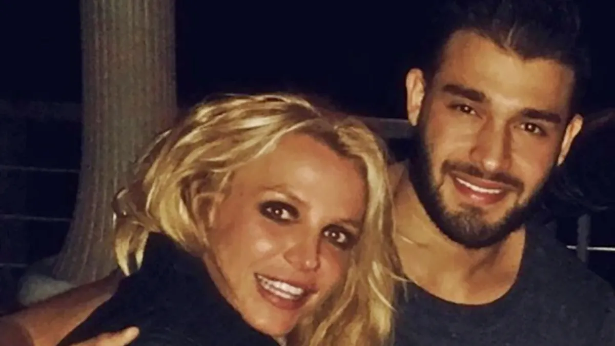 Britney Spears and Sam Asghari