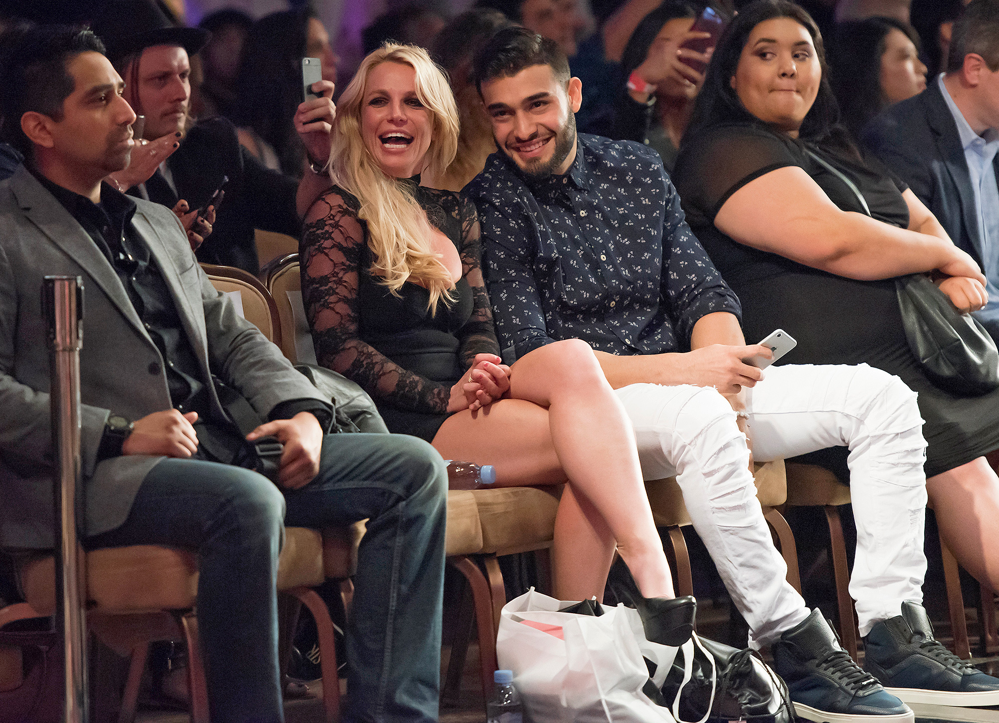 Britney Spears and Sam Asghari