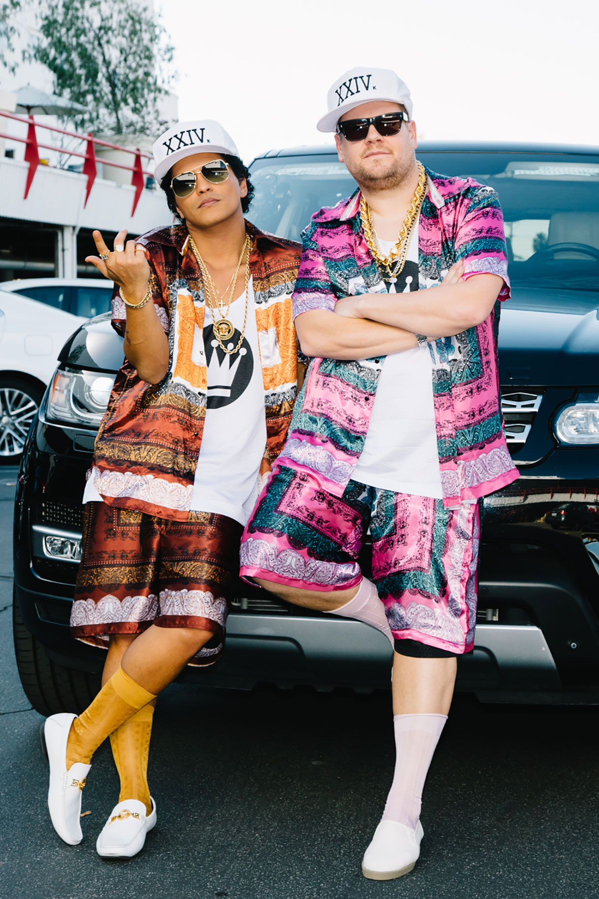 Bruno Mars, James Corden