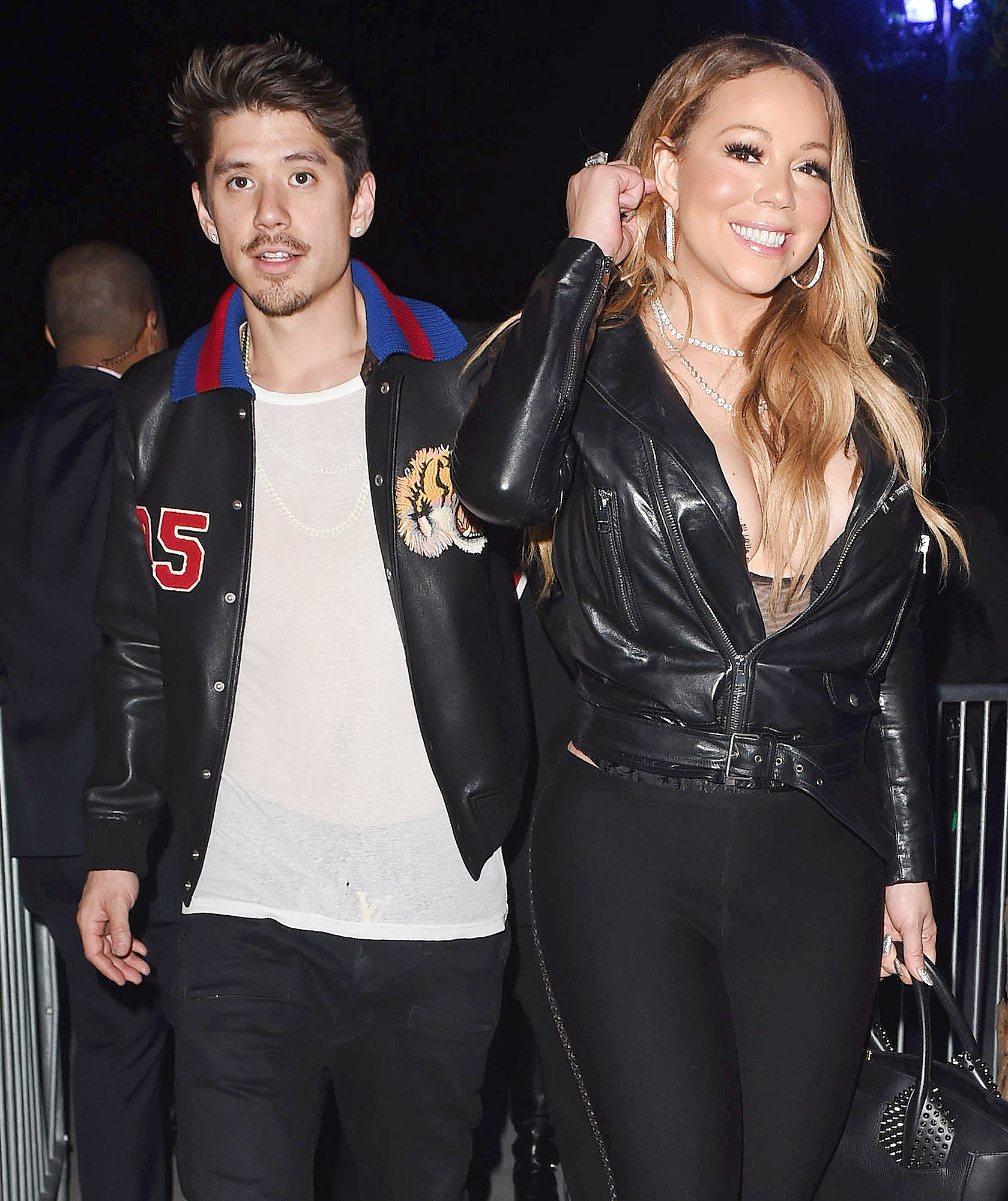 Bryan Tanaka and Mariah Carey