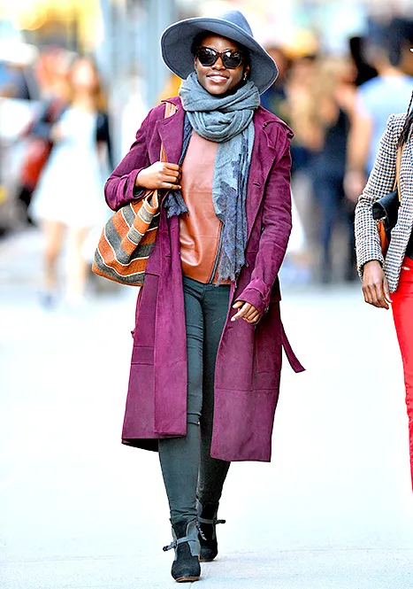 Lupita Nyong'o - coral