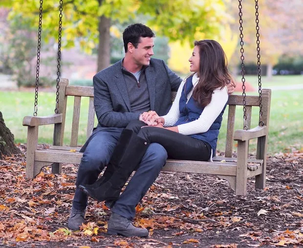 Caila Quinn and Ben Higgins