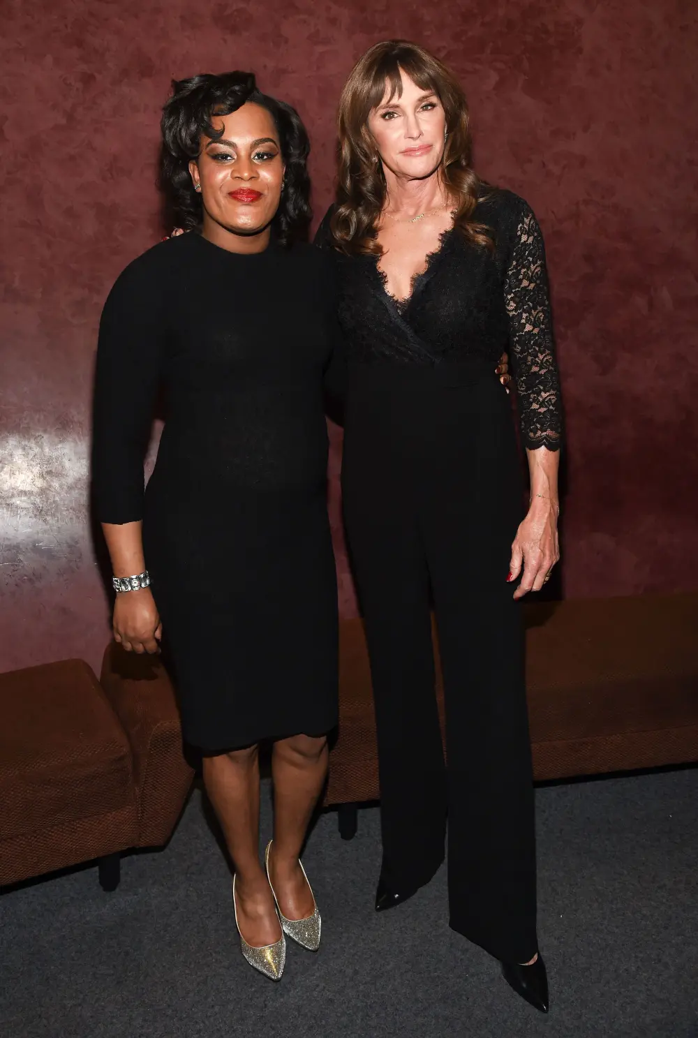 Mya Taylor and Caitlyn Jenner