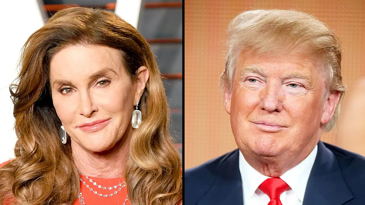 Caitlyn Jenner and Donald Trump