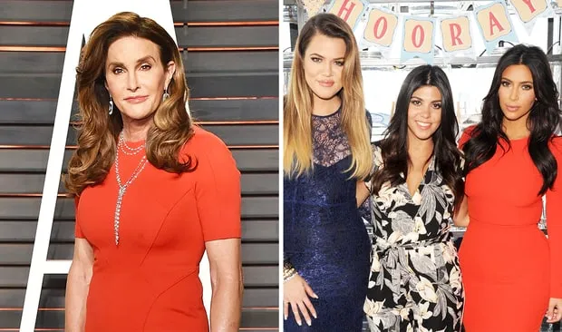 Caitlyn Jenner, Khloe Kardashian, Kourtney Kardashian and Kim Kardashian