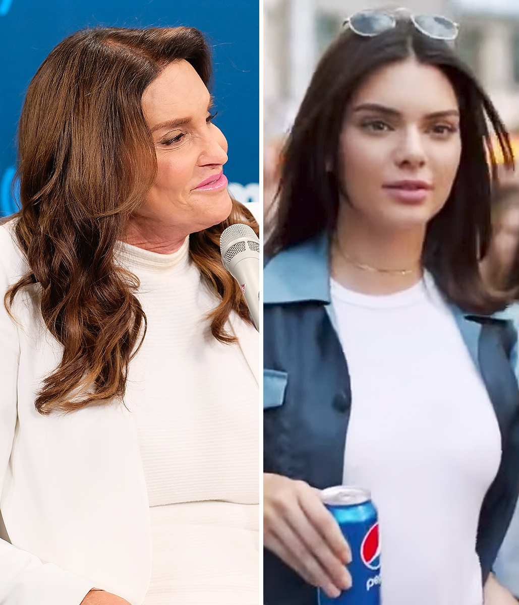 Caitlyn Jenner Kendall Jenner Pepsi ad