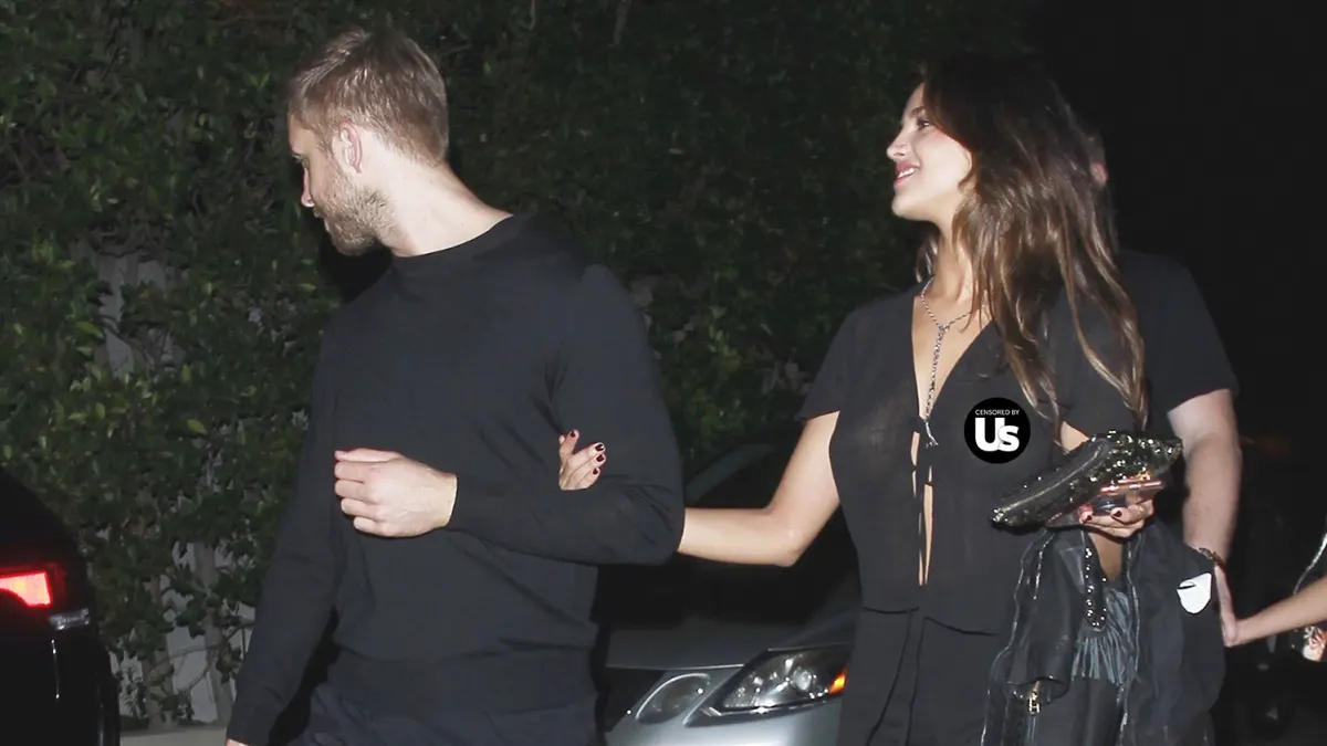 Calvin Harris and Eiza Gonzalez