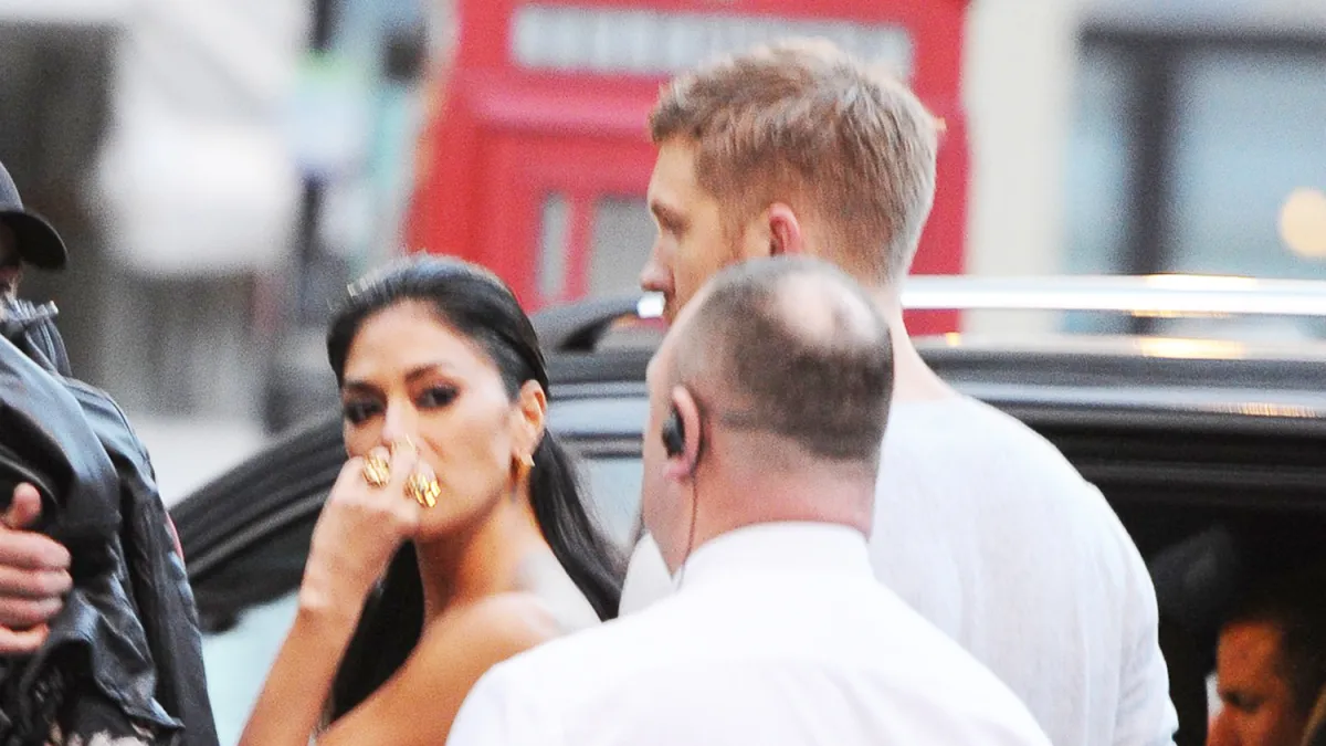 Nicole Scherzinger and Calvin Harris
