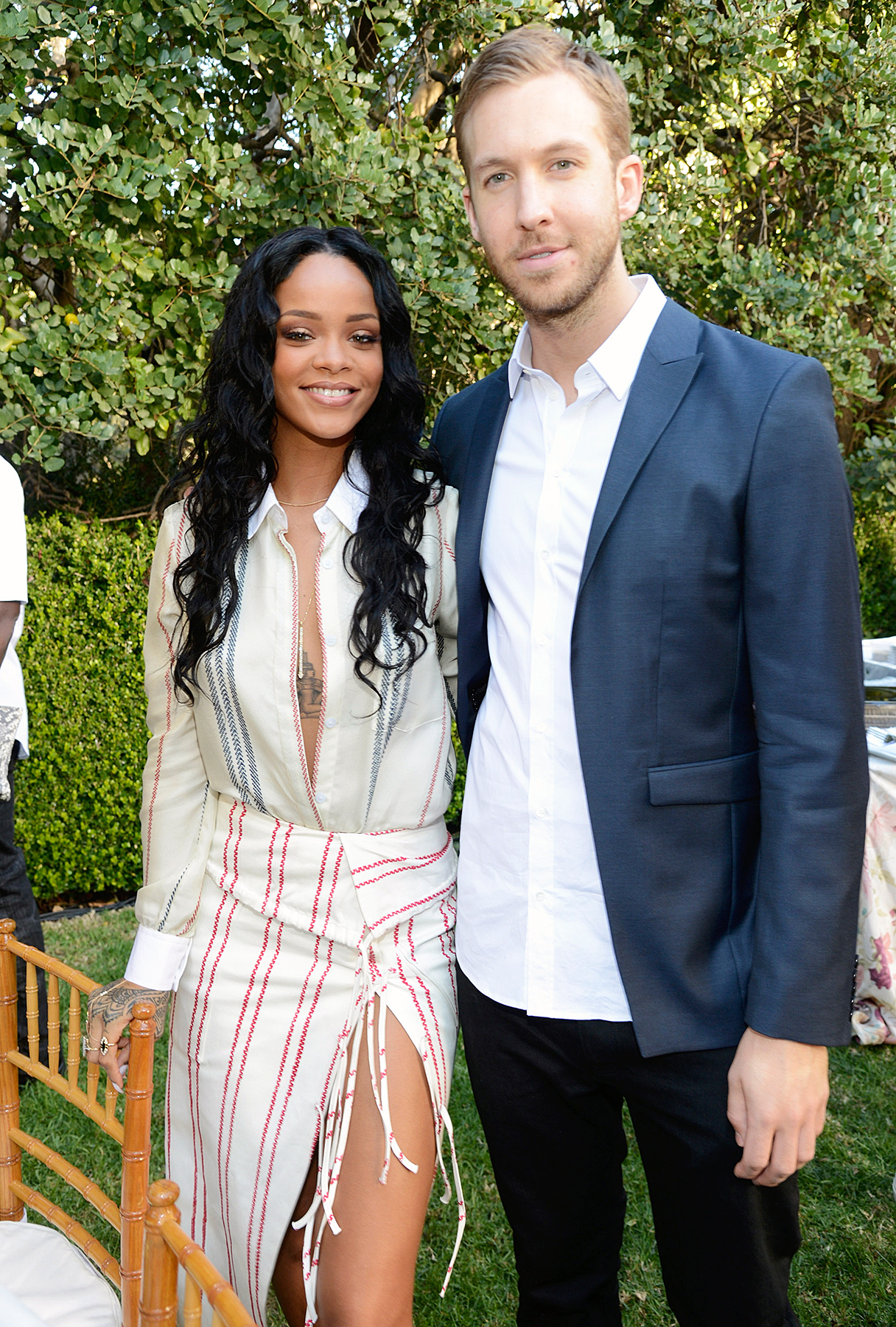 Rihanna and Calvin Harris
