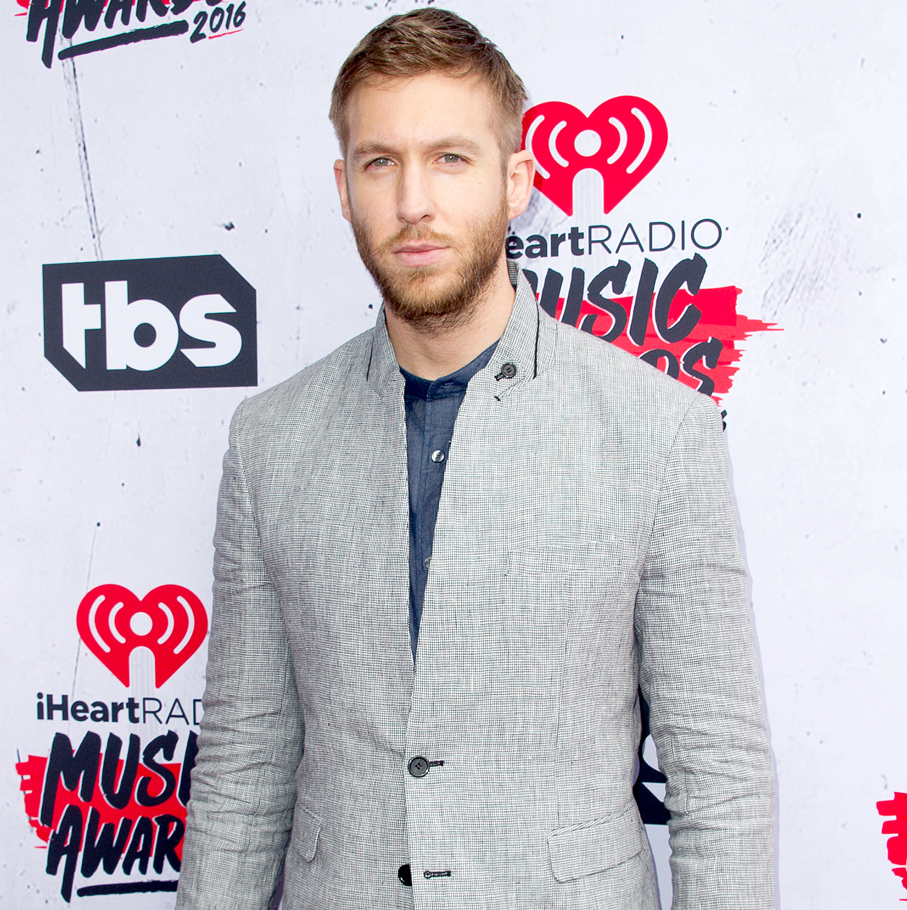 Calvin Harris arrives at the iHeartRadio Music Awards at The Forum on April 3, 2016 in Inglewood, California.