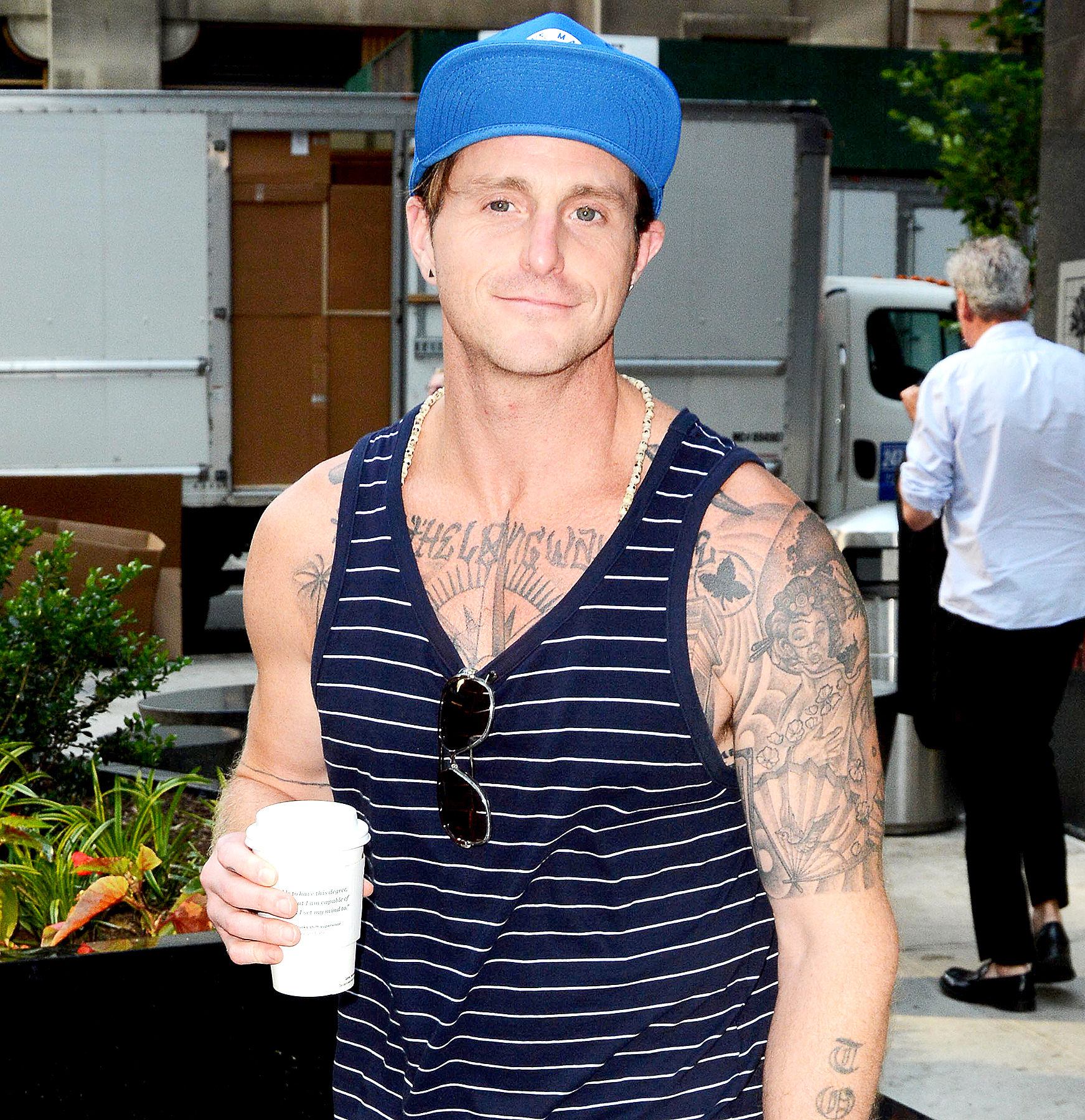 Cameron Douglas is seen on June 13, 2017 in New York City.