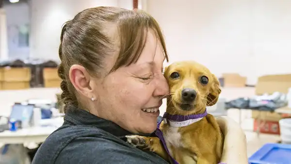 veterinary technician Carla Waters Hurricane Irma Pistachio