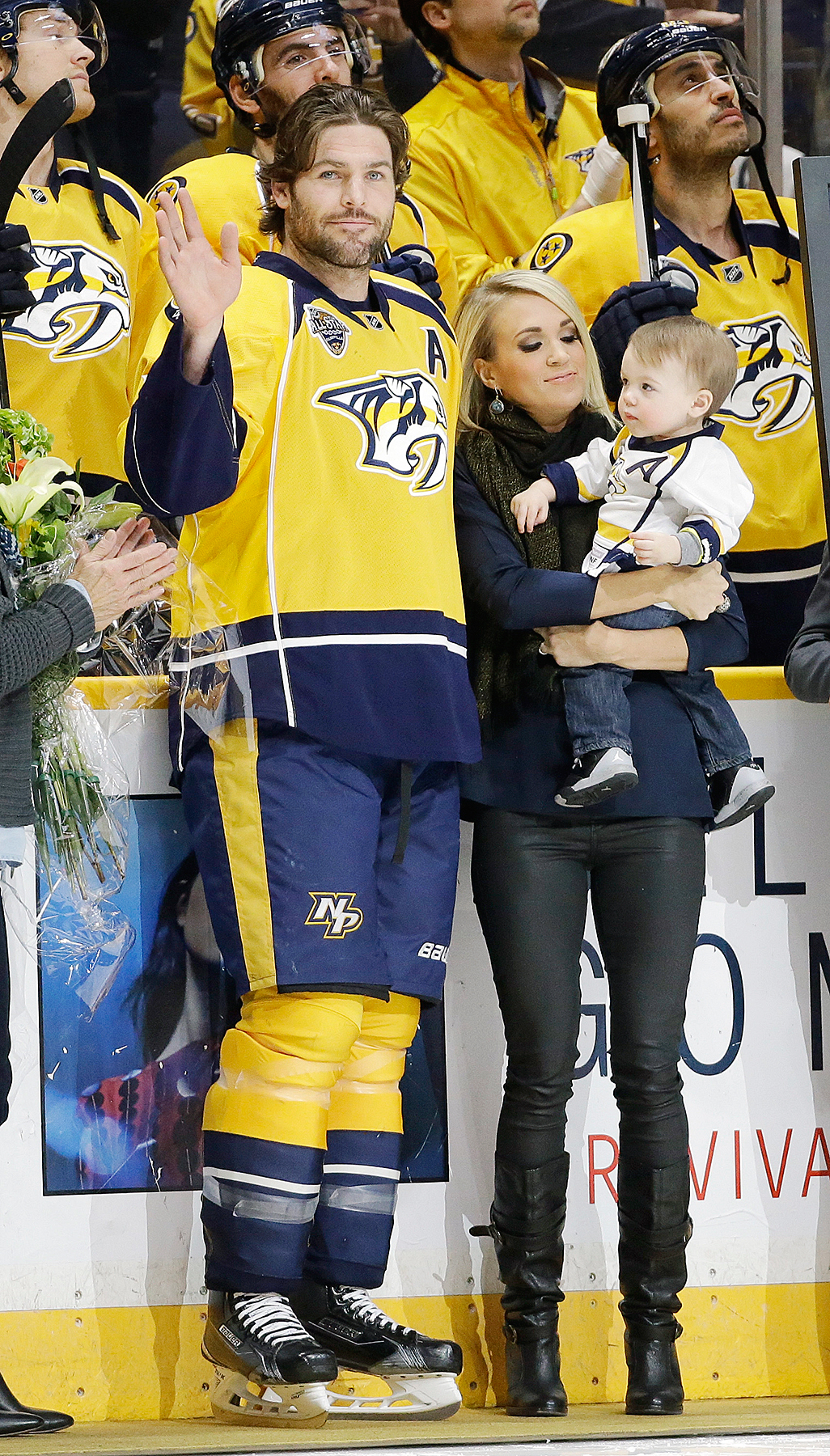 Carrie Underwood Mike Fisher Isaiah